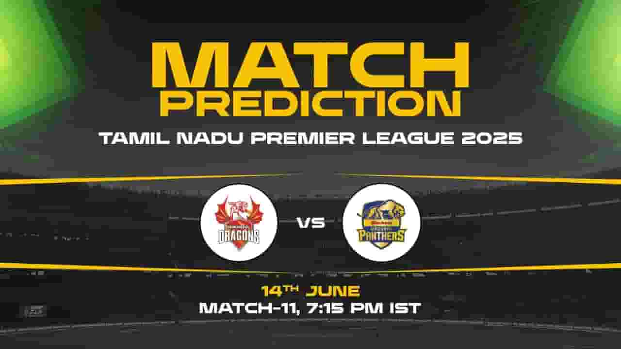 TNPL 2025: DD vs SMP, 11th Match Prediction