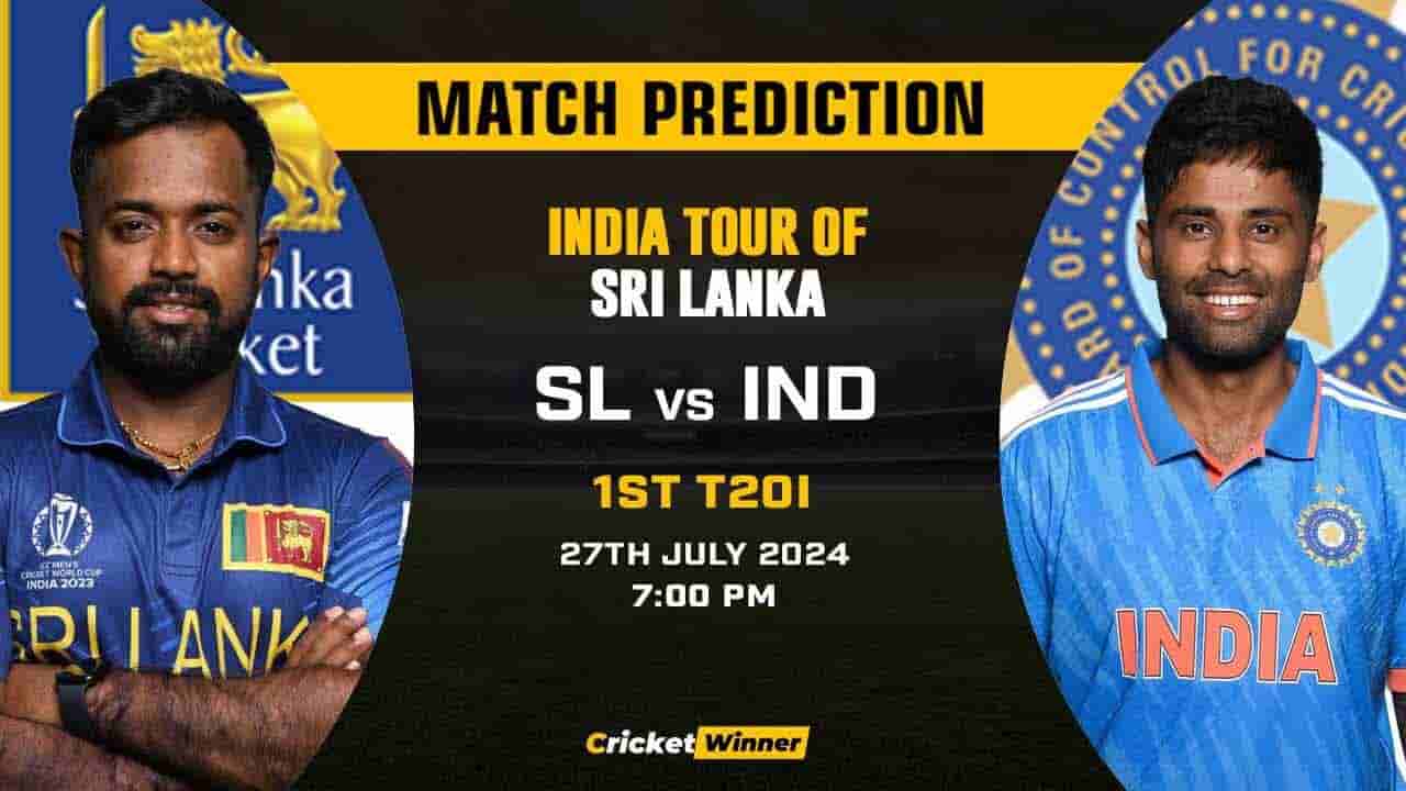 SL vs IND, 1st T20I Match Prediction- Who Will Win Today's Match Between Sri Lanka and India