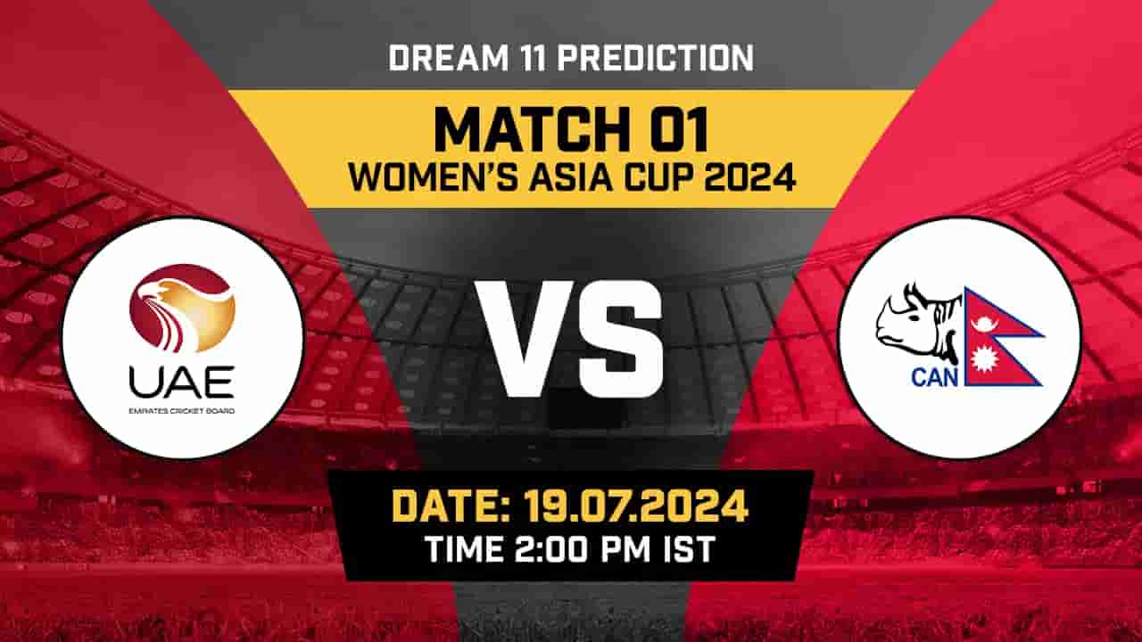 UAE-W vs NEP-W Dream11 Prediction, Fantasy Cricket Tips, Probable Playing XI, Pitch Report &amp; Injury Updates For 01st Match