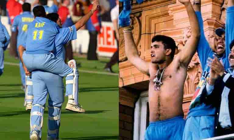 On this day: India script history with NatWest win in 2002; Iconic celebration by Ganguly at Lord's