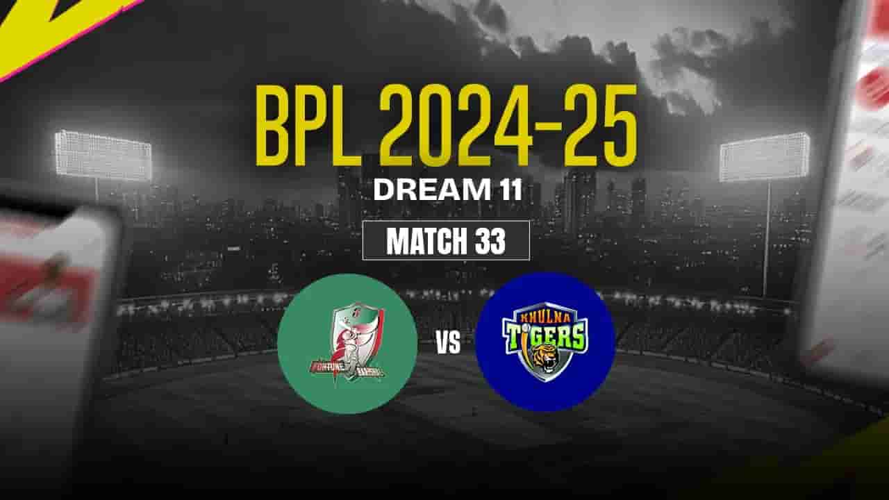FBA vs SYL Dream11 Prediction, Fortune Barishal vs Sylhet Strikers, 33rd Match