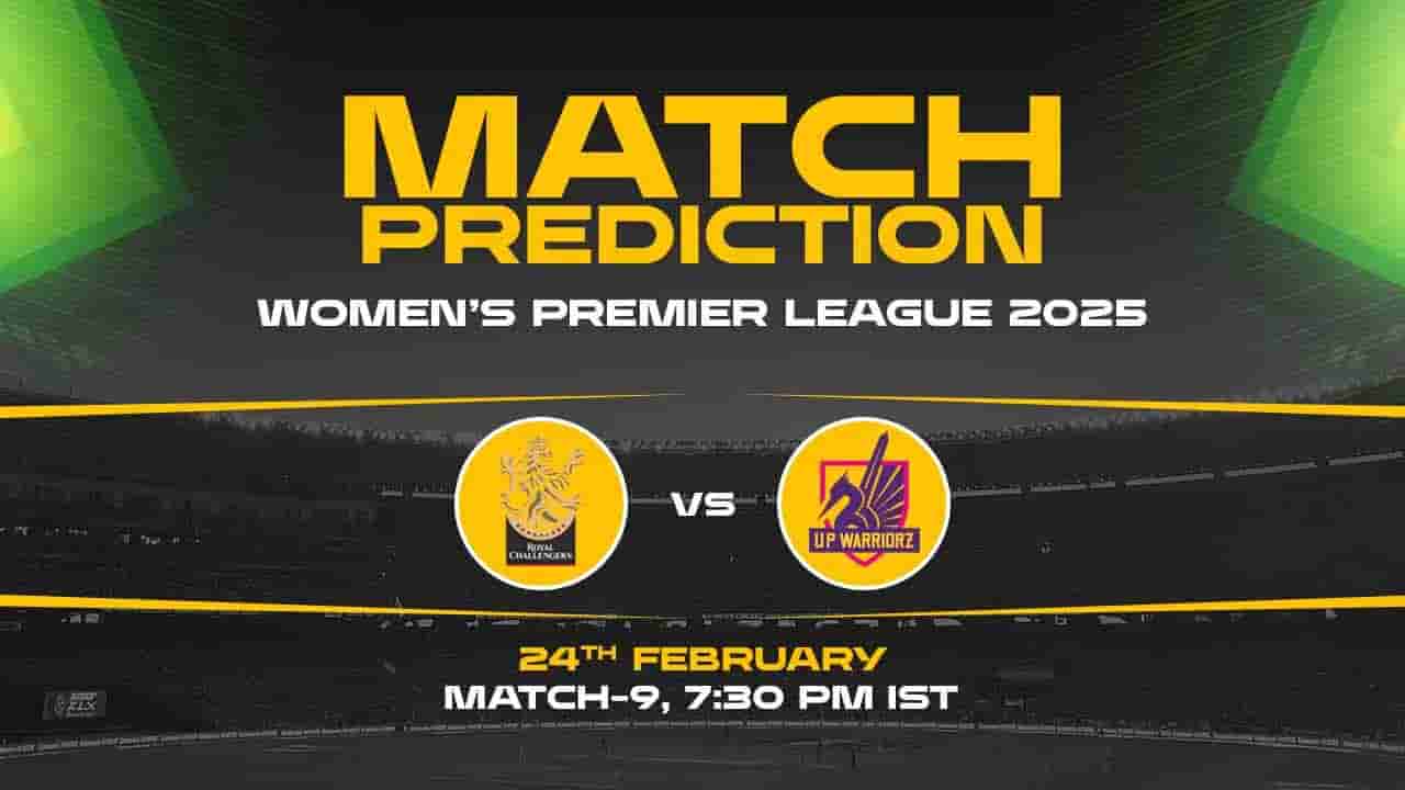 WPL 2025, 9th Match, RCB vs UPW, Match Prediction