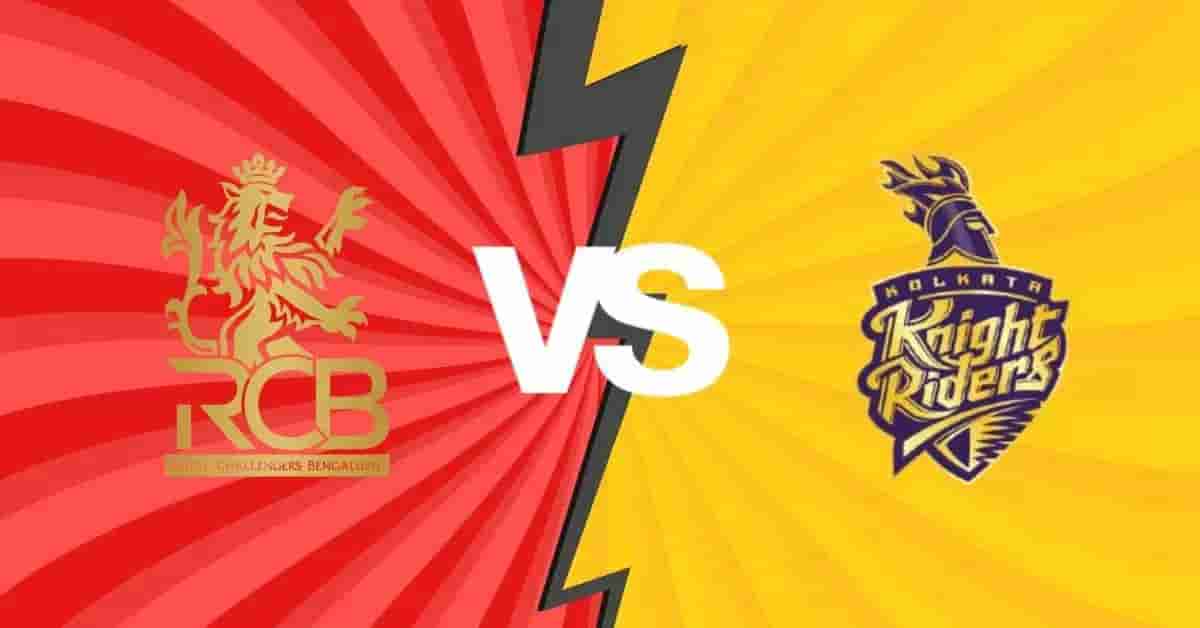RCB vs KKR 