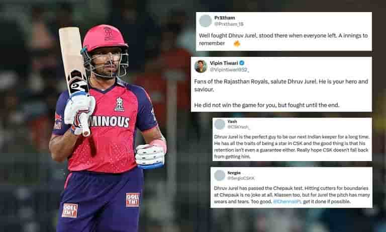 Fans applaud 'lone warrior' Dhruv Jurel against SRH in Qualifier 2