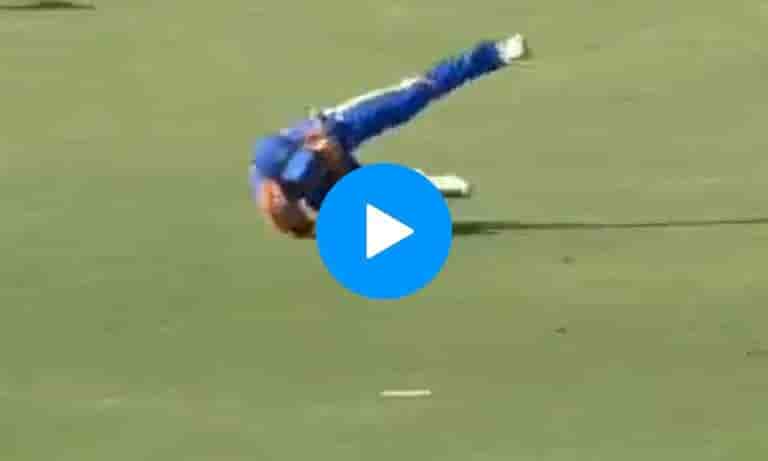 Watch: Ravi Bishnoi take a superb catch to dismiss Brian Bennett in the Zimbabwe vs India T20I