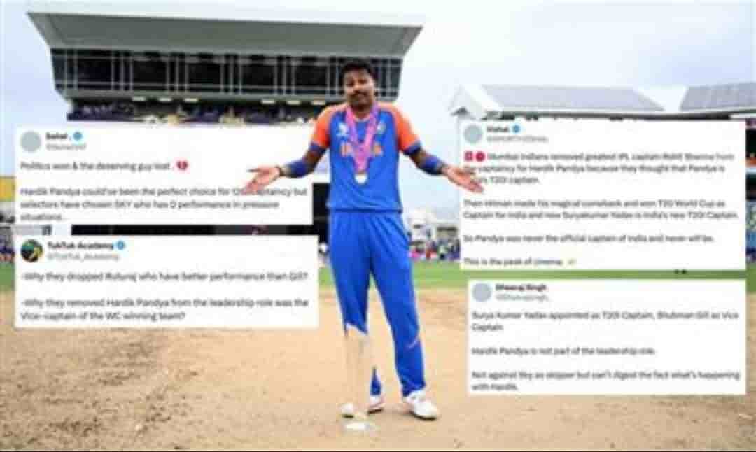 Injustice to Hardik Pandya? Fans react after Pandya removed as VC for Sri Lanka tour