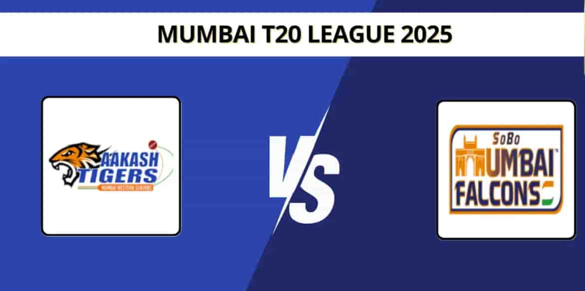 Aakash Tigers MWS vs SOBO Mumbai Falcons