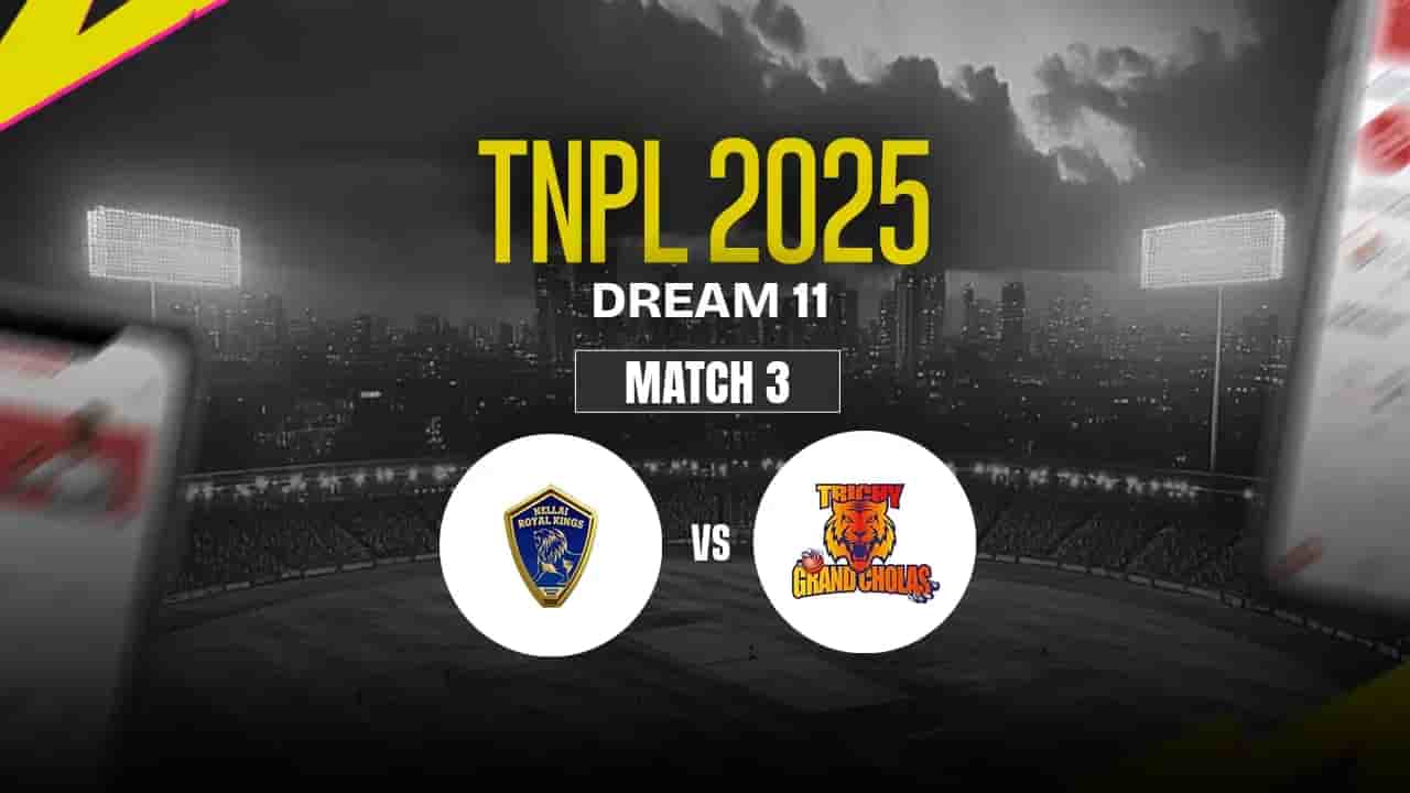 NRK vs TGC Dream11 Prediction, Nellai Royal Kings vs Trichy Grand Cholas