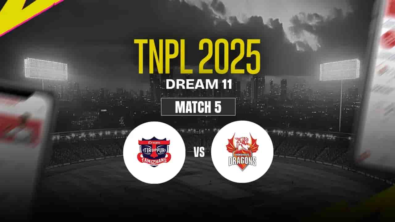 ITT vs DD Dream11 Prediction, IDream Tiruppur Tamizhans vs Dindigul Dragons