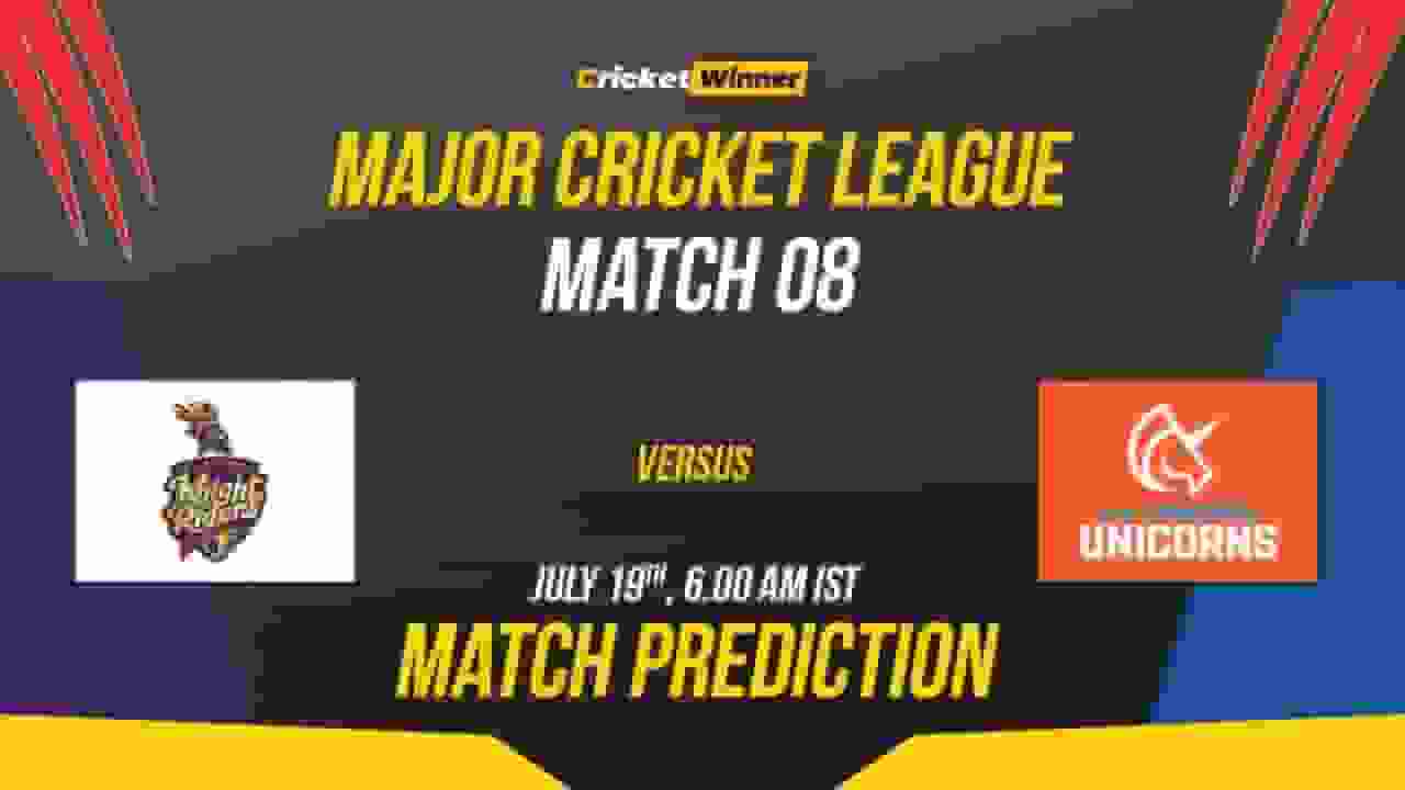 LAKR vs SFU Match Prediction- Who Will Win Today’s MLC Match Between Los Angeles Knight Riders and San Francisco Unicorns, MLC 2023, Match 8 - Cricket Winner