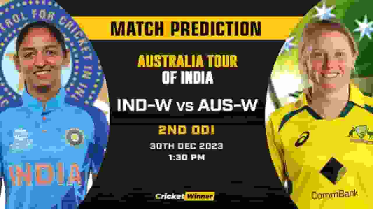 IND-W vs AUS-W Match Prediction- Who Will Win Today’s Match Between India Women and Australia Women, 2nd ODI