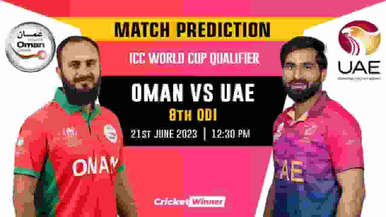 OMA vs UAE World Cup Qualifier 8th Match Prediction- Who Will Win Today's Match Between Oman and United Arab Emirates