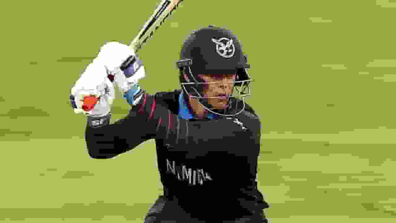  Michael van Lingen creates ODI history for Namibia
