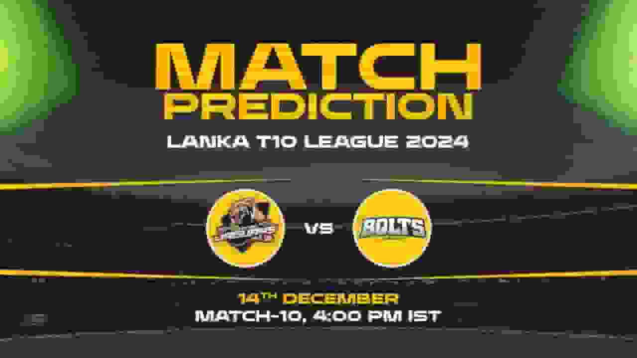 Lanka Super League T10: 10th Match, CJ vs KB, Match Prediction - Who Will Win Today?