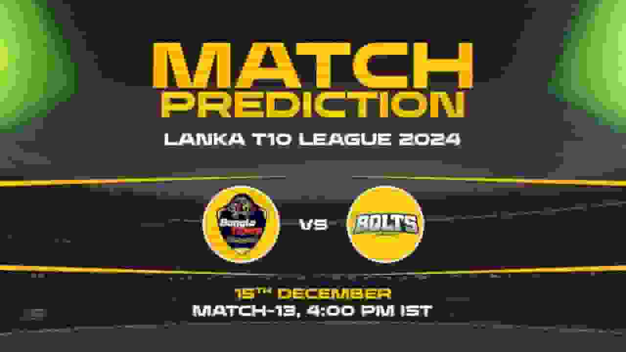 Lanka Super League T10: 13th Match, HBT vs KB, Match Prediction - Who Will Win Today?