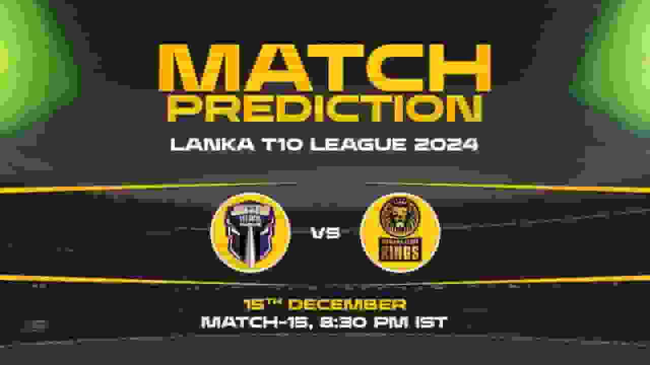 Lanka Super League T10: 15th Match, JT vs NEK, Match Prediction - Who Will Win Today?