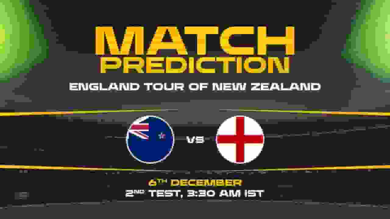 NZ vs ENG 2nd Test, Match Prediction- Who Will Win Today?