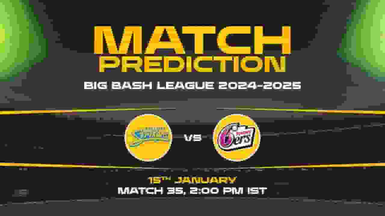 Big Bash League: 35th Match, AS vs SS, Match Prediction - Who Will Win Today?