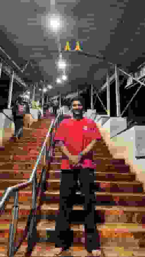 Nitish Kumar Reddy Climbs the Stairs of Tirupati After Returning Home