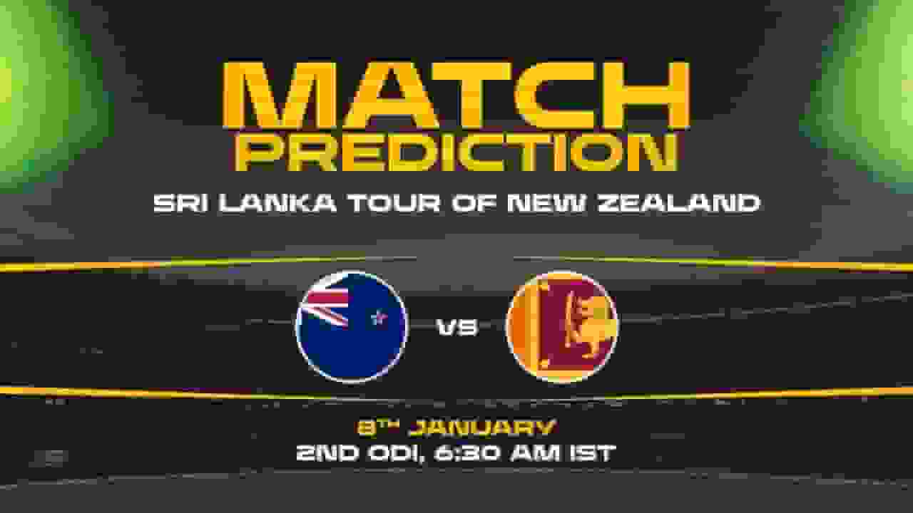 NZ vs SL 2nd ODI, Match Prediction- Who Will Win Today?