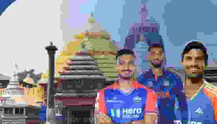 Indian Cricketers Seek Blessings at Puri Jagannath Temple Before Crucial ODI