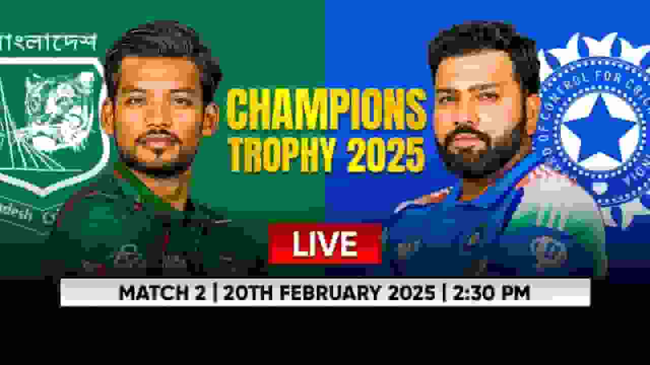Bangladesh vs India 2 ODI Match - Live Cricket Score