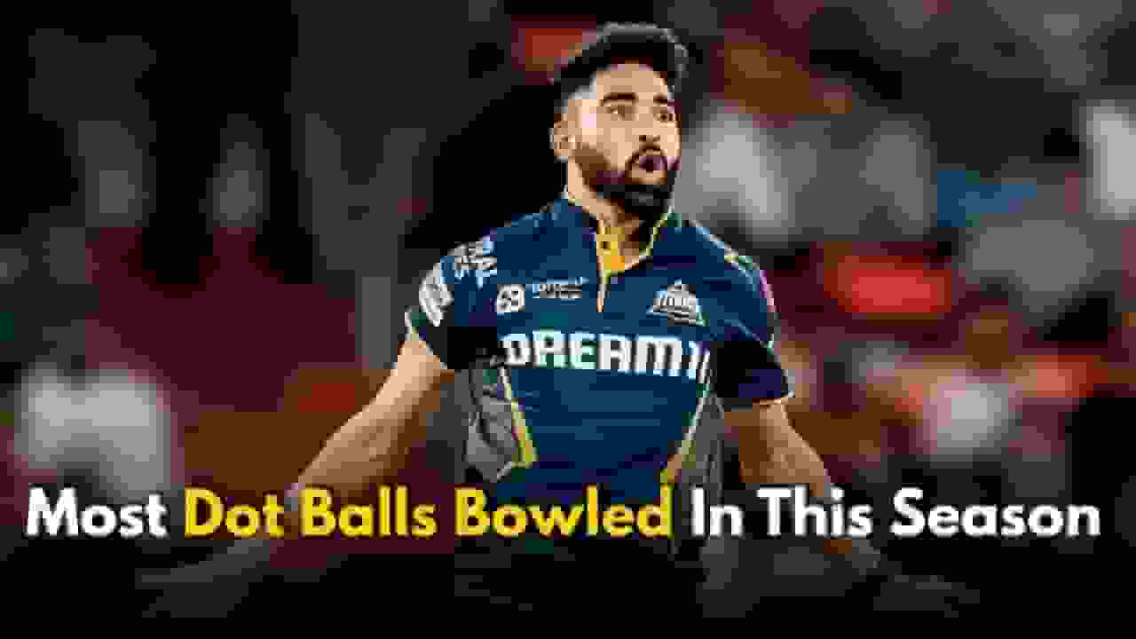 Bowler with most number of dot balls in IPL 2025