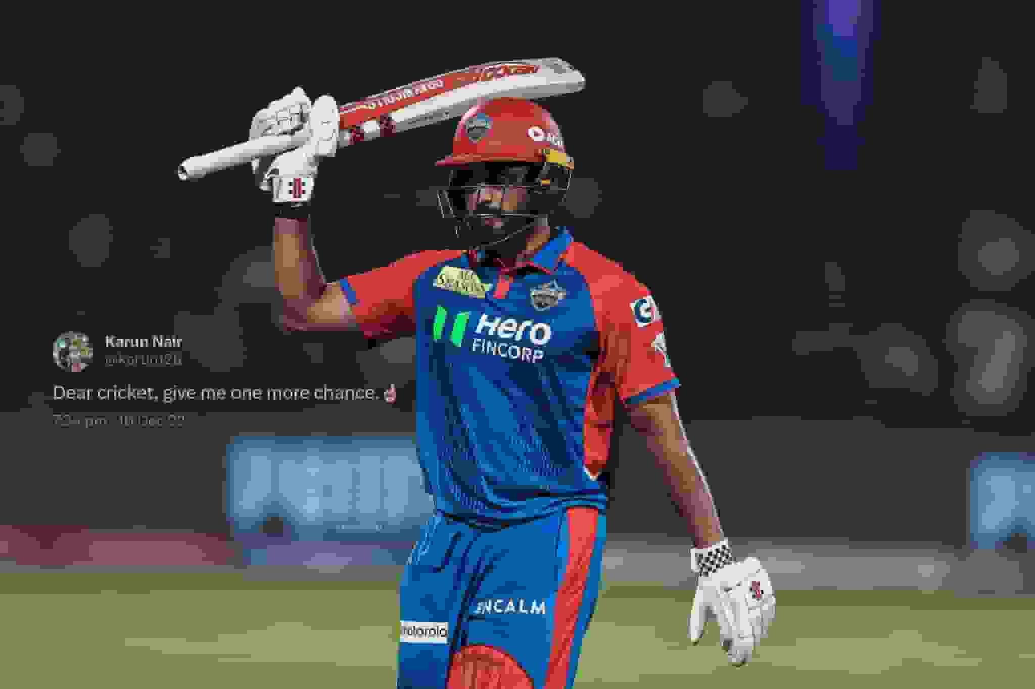 Karun Nair comeback story