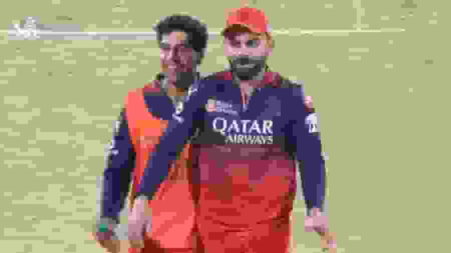 Young cricketer Swastik Chikara taking care of Virat Kohli, reflecting humility and team bonding in Indian cricket