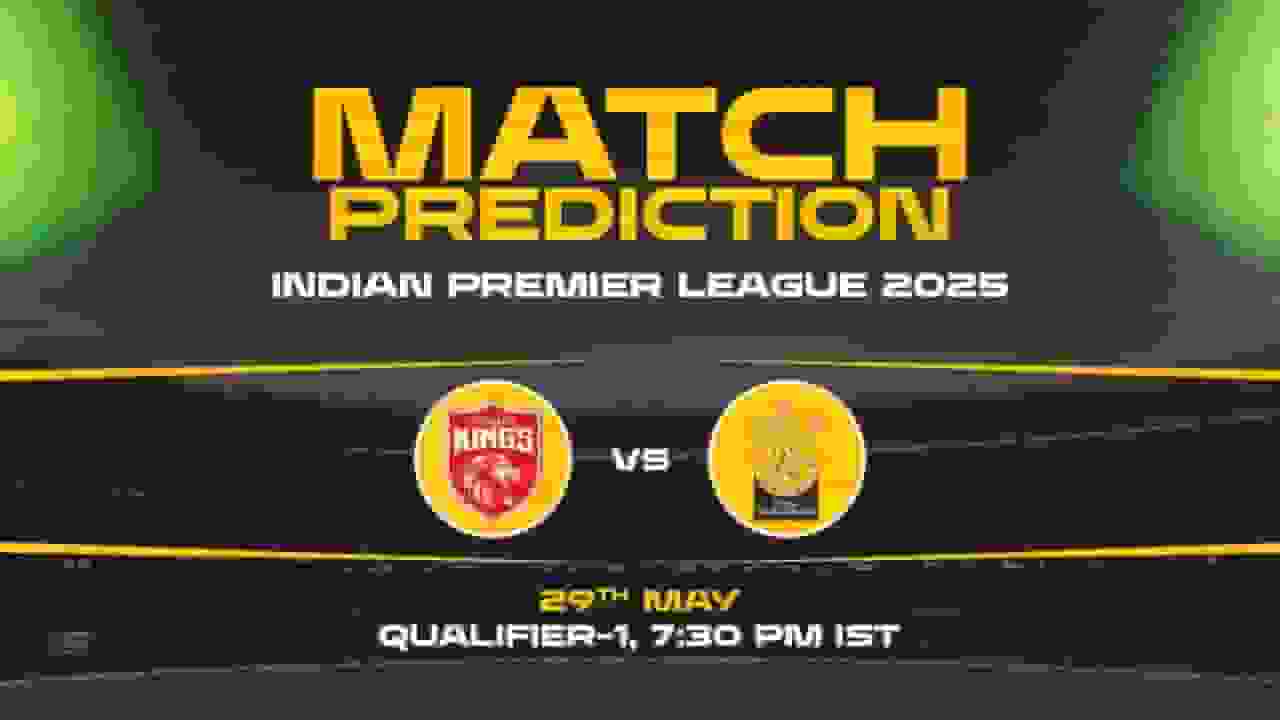 IPL 2025: PBKS vs RCB Prediction– Qualifier 1