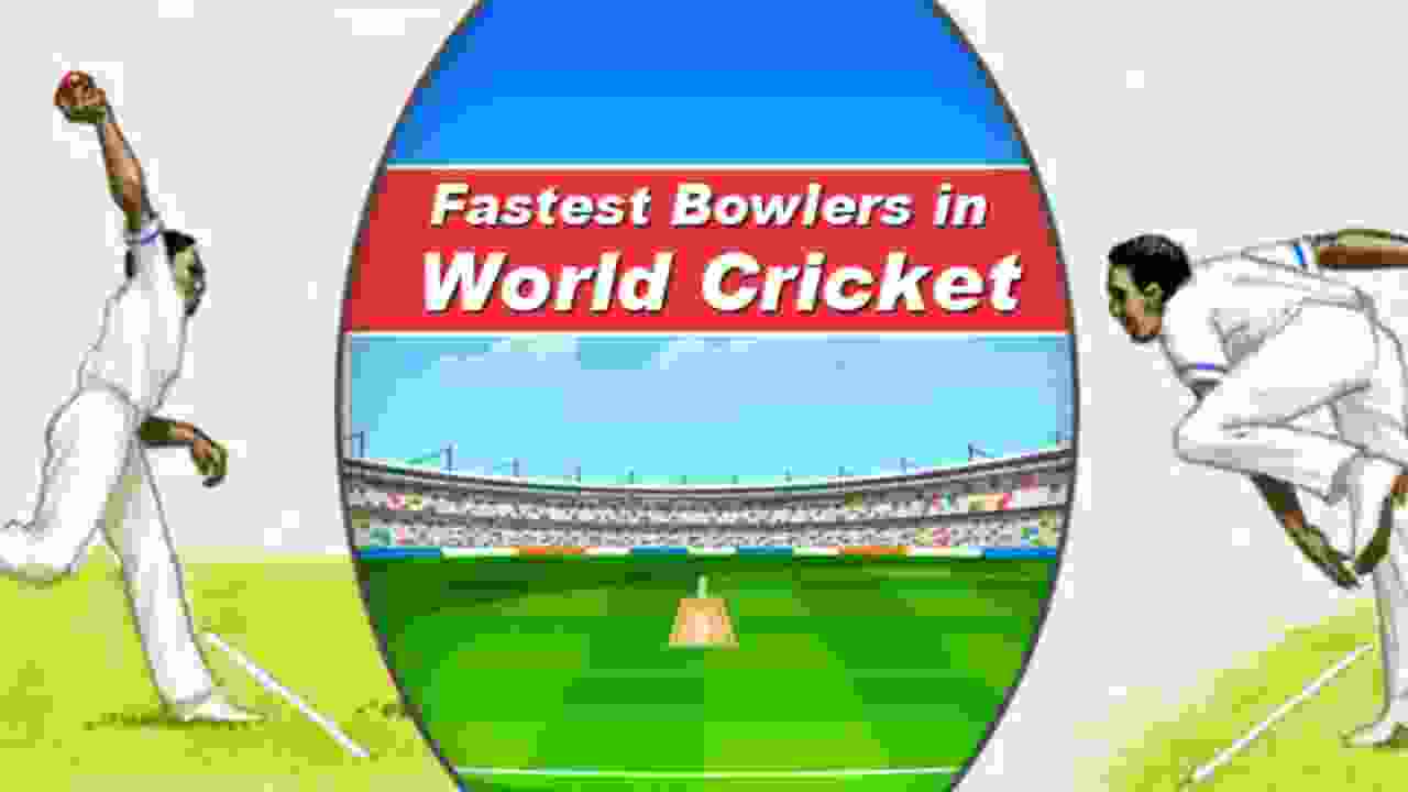 List of top 10 fastest bowlers in the cricket world.