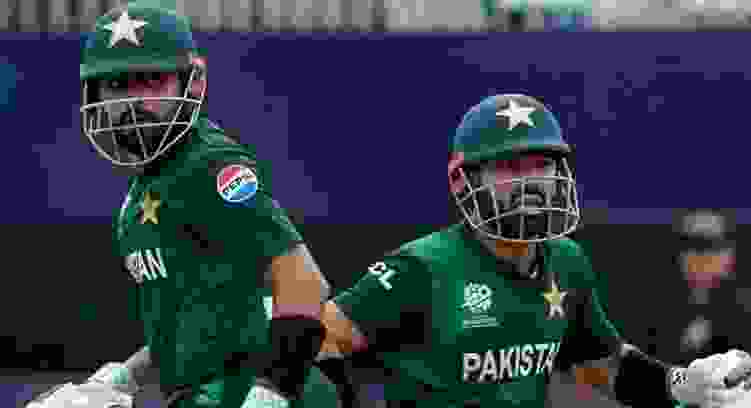 Babar Azam and Mohammad Rizwan 