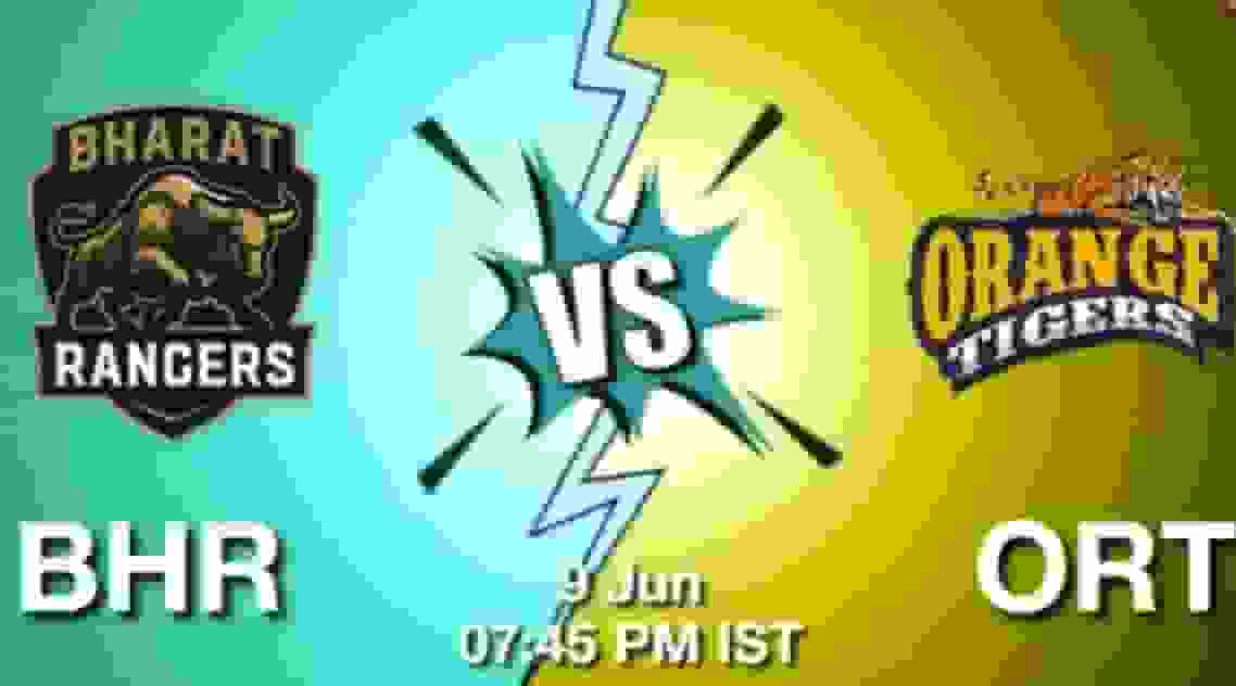 Bharat Rangers vs Orange Tigers