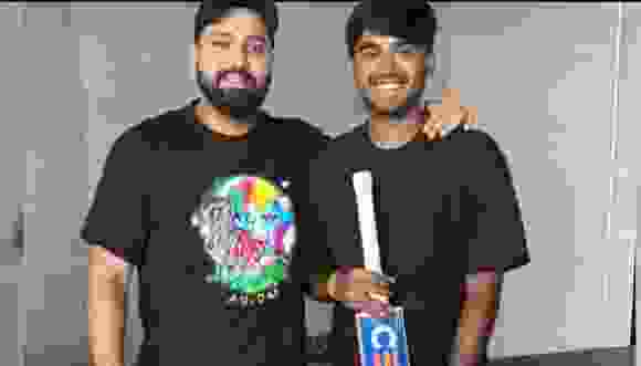 Rohit Sharma and Ayush Mhatre