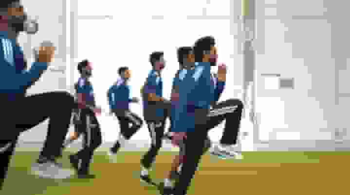 Team India training in England 