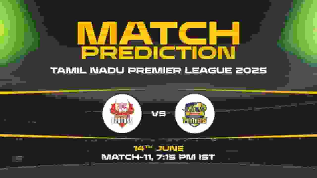 TNPL 2025: DD vs SMP, 11th Match Prediction