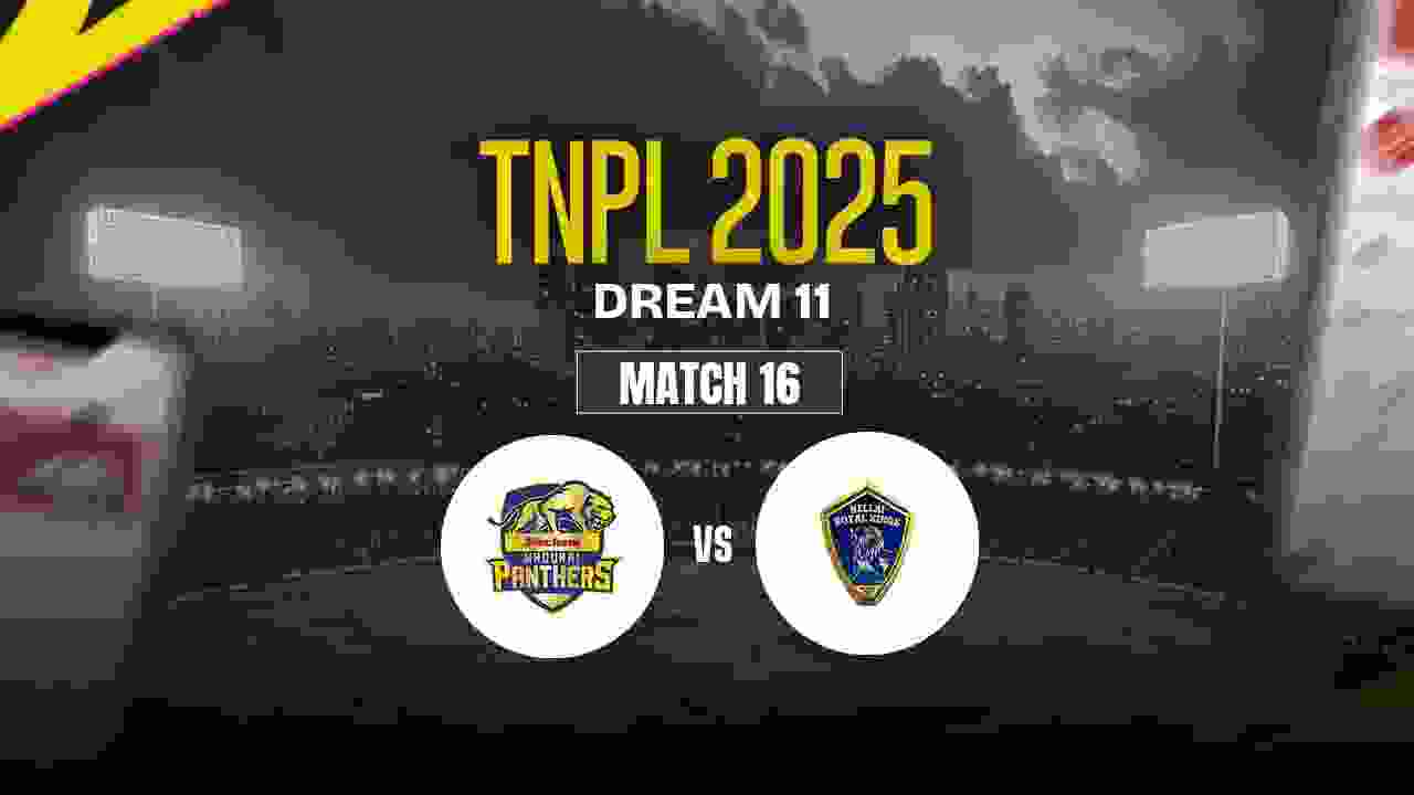 SMP vs NRK Dream11 Prediction, Siechem Madurai Panthers vs Nellai Royal Kings
