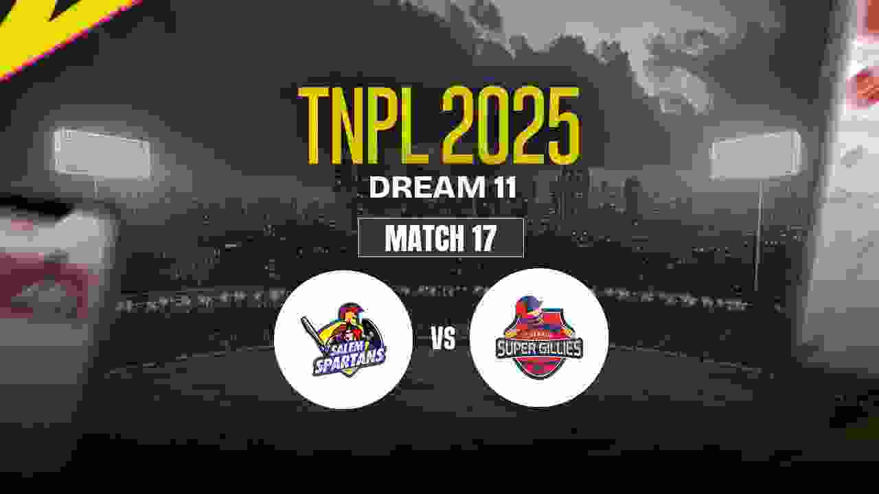 SS vs CSG Dream11 Prediction, Salem Spartans vs Chepauk Super Gillies