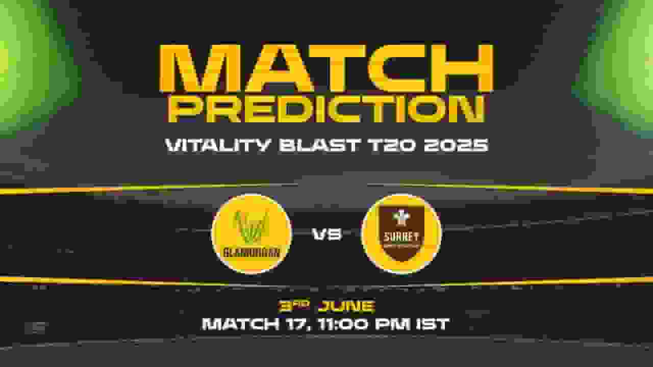 Vitality Blast: GLA vs SUR Prediction, 17th Match