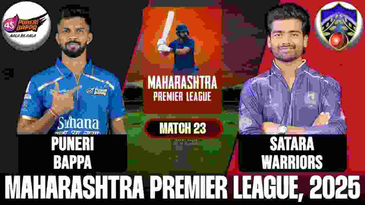 PB vs SW : Match 23 Weather and Pitch Report – MPL 2025