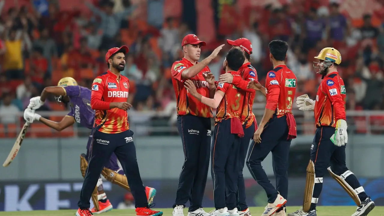 Punjab Kings vs Kolkata Knight Riders Full match scorecard