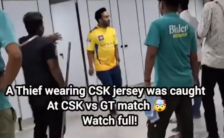 CSK vs GT match incident 