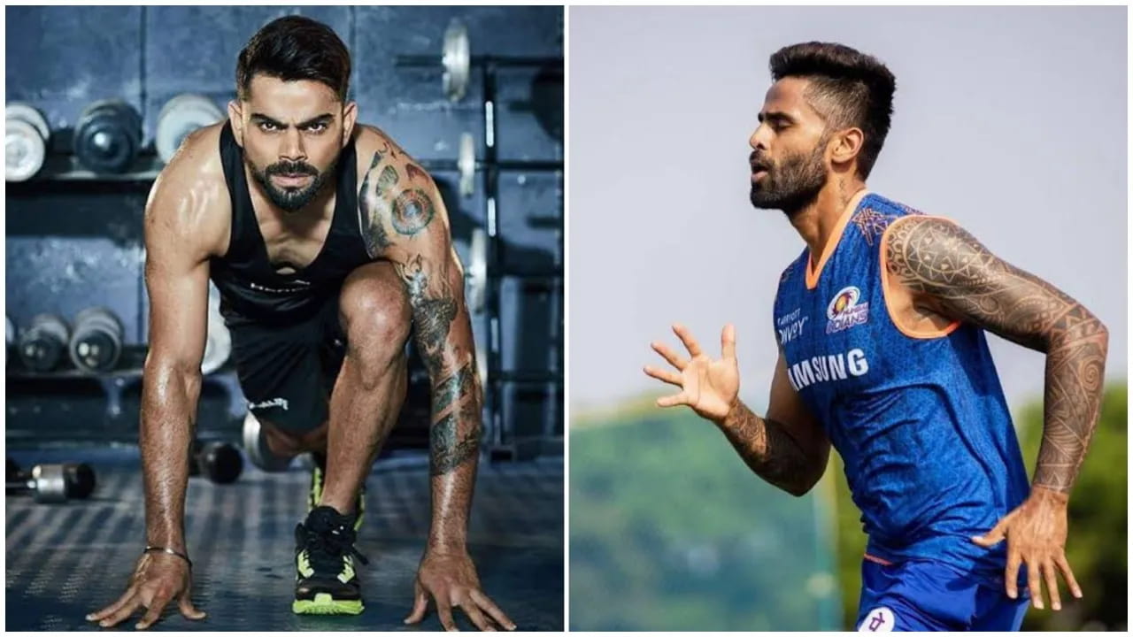 Cricketers with their tattoos