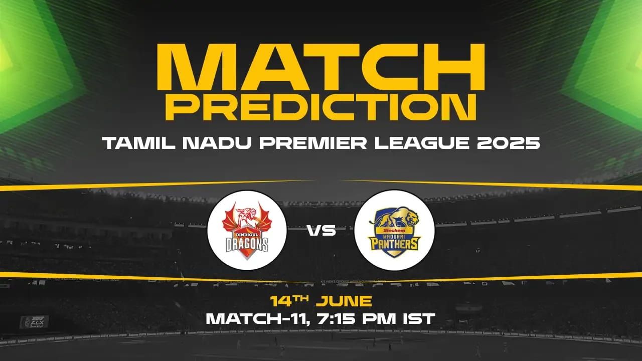 TNPL 2025: DD vs SMP, 11th Match Prediction