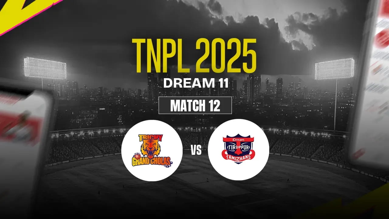 TGC vs ITT Dream11 Prediction, Trichy Grand Cholas vs IDream Tiruppur Tamizhans