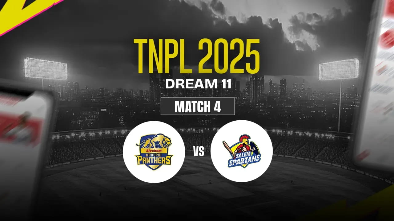 TNPL 2025: SMP vs SS, 4th Match Prediction