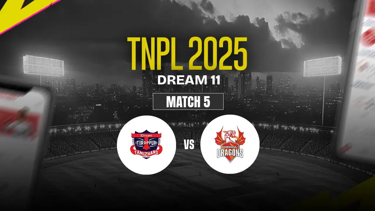 ITT vs DD Dream11 Prediction, IDream Tiruppur Tamizhans vs Dindigul Dragons