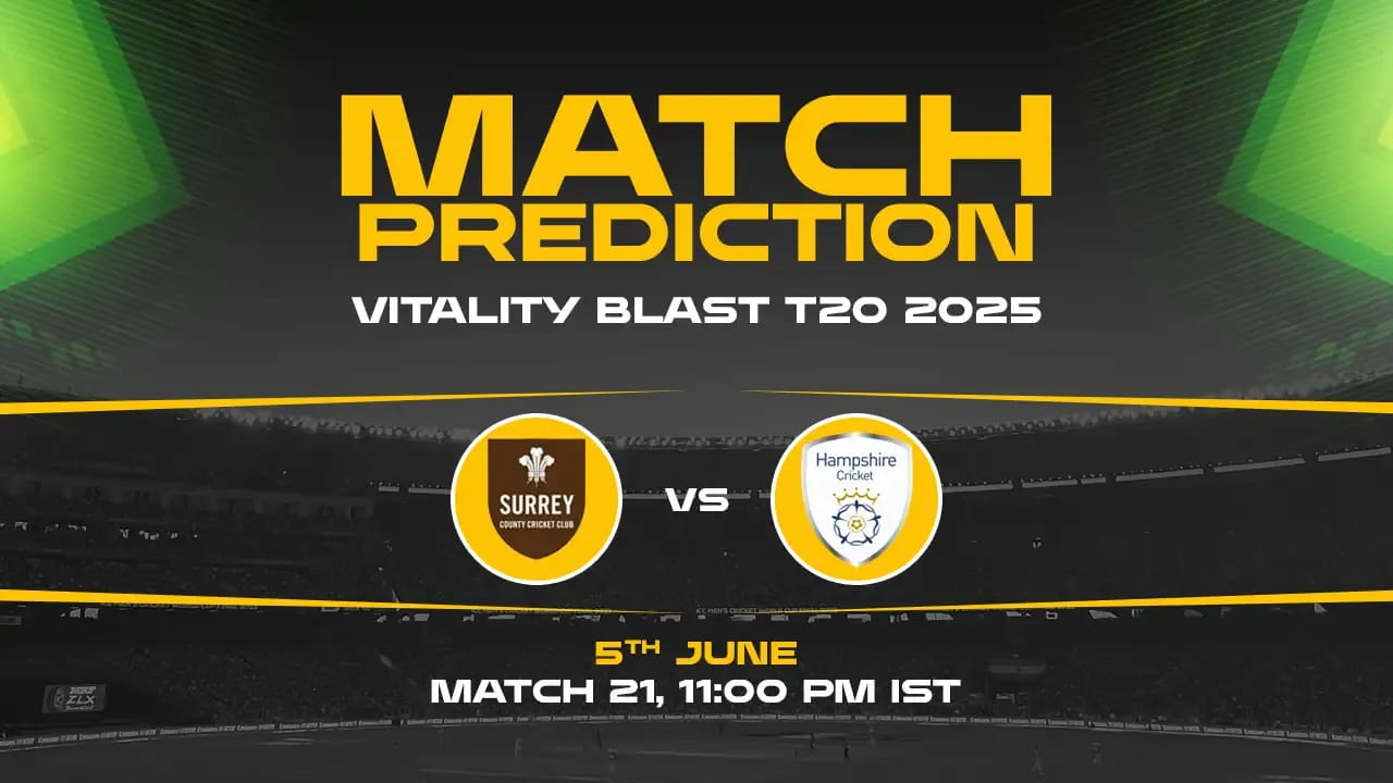 Vitality Blast: SUR vs HAM Prediction