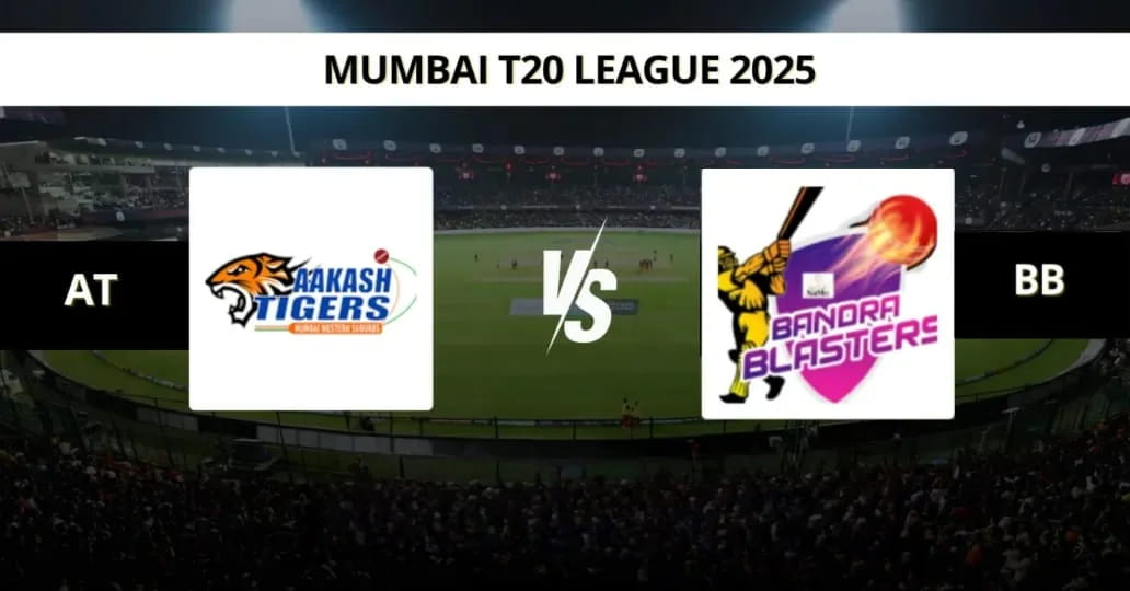 Aakash Tigers MWS vs Namo Bandra Blasters 
