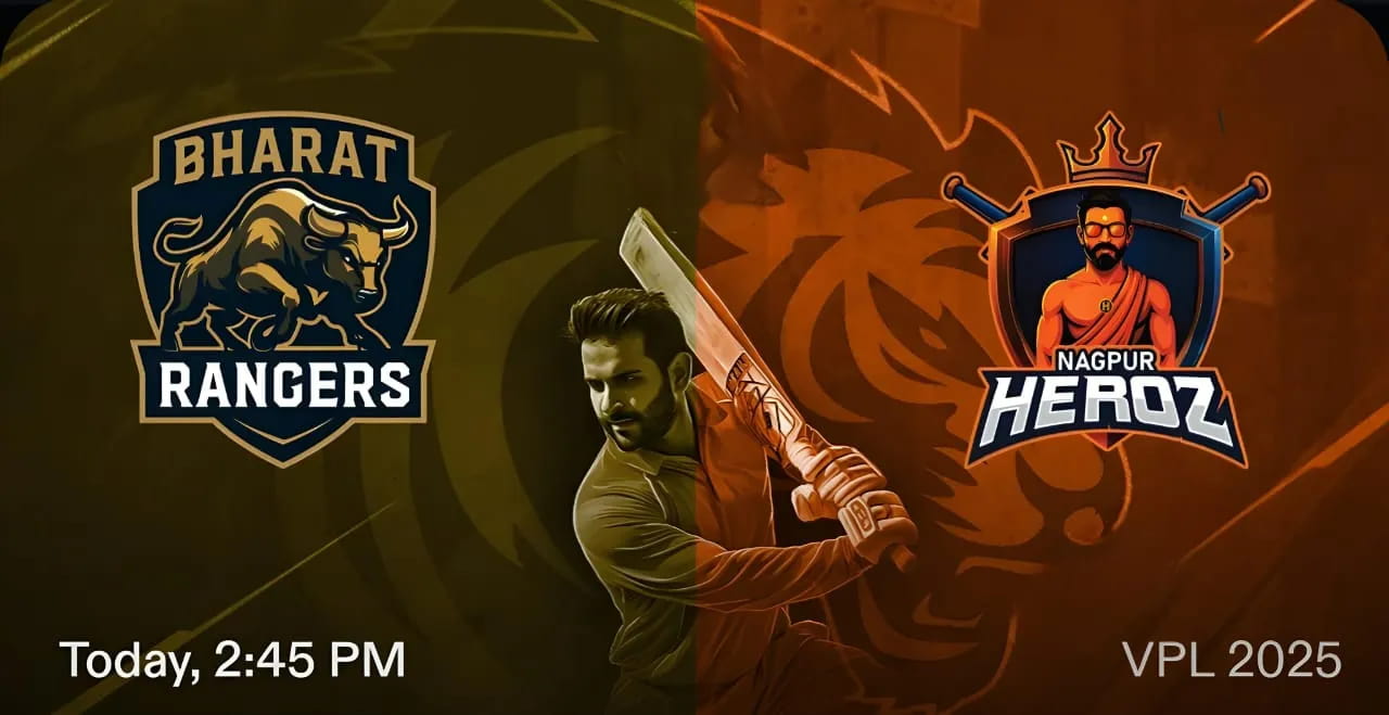 Bharat Rangers vs Nagpur Heroz